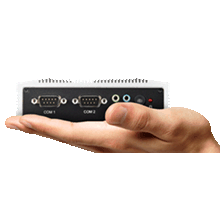 ARK-1123L  Intel® Atom E3825 SoC with Dual COM and GPIO Palm-Size Fanless Box PC