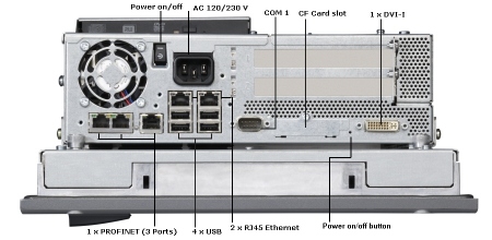 SIMATIC HMI IPC677C Interfaces